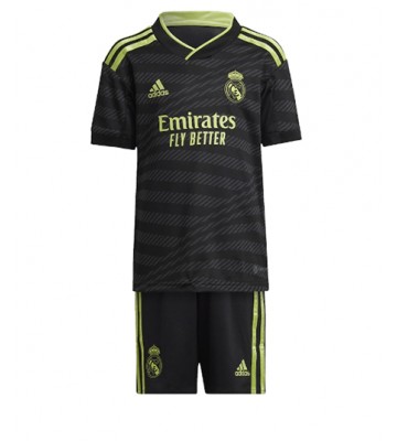 Real Madrid Tredjedraktsett Barn 2022-23 Kortermet (+ Korte bukser)